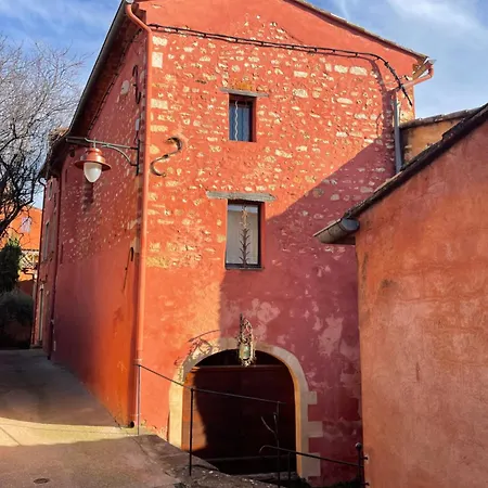 Ferienwohnung O Coeur Des Ocres Roussillon en Isere Exterior foto