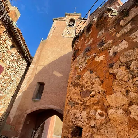Ferienwohnung O Coeur Des Ocres Roussillon en Isere Exterior foto
