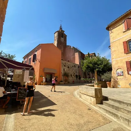 Ferienwohnung O Coeur Des Ocres Roussillon en Isere Exterior foto